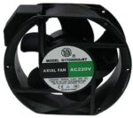 8984930427 G17050HA2BT-5P, вентилятор 220В клеммы 172х150х50мм 5 лопастей подшипник качения Hirschmann