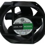 8984930427 G17050HA2BT-5P, вентилятор 220В клеммы 172х150х50мм 5 лопастей подшипник качения Hirschmann