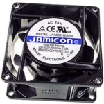 8038792109 Вентилятор Jamicon JA0838H2B0N-T 220-240V AC 50/60Hz 0.08A 80X38 Клемма Hirschmann — изображение 3