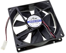 8374962759 JF0925B1SR-R, вентилятор 12В 92х92х25мм подшипник качения 3200 об/мин Hirschmann