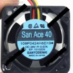 8007681664 Вентилятор SanAce 109P0424H6D19 24V 0,07A 40x20 A90L-0001-0385#T Hirschmann