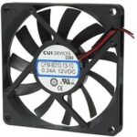 8007682324 Вентилятор 80x15 CUI iNC CFM-8010V-12 12v 0.4a 5-6 тыс об. 4pin Hirschmann
