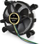 8009611569 EX283280RUS, Кулер ExeGate EE97379 (Al, LGA775/1150/1151/ 1155/1156/1200, TDP 65W, Fan 92mm, 2400RPM, Hydro bearing, 4pin, 23db, 175г, на за Hirschmann — изображение 3