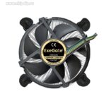 8009611567 EX283278RUS, Кулер ExeGate EE97378 (Al+Cu, LGA775/1150/1151/ 1155/1156/1200, TDP 95W, Fan 92mm, 2400RPM, Hydro bearing, 4pin, 23db, 185г, на Hirschmann — изображение 2