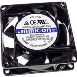 8233555385 JA0825H2S0N-T, вентилятор 220В клеммы 80х80х25мм подшипник скольжения Hirschmann