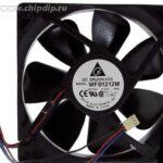 8007683447 Вентилятор Delta Electronics WFB1212M 120x25мм 12V 0.33A Hirschmann