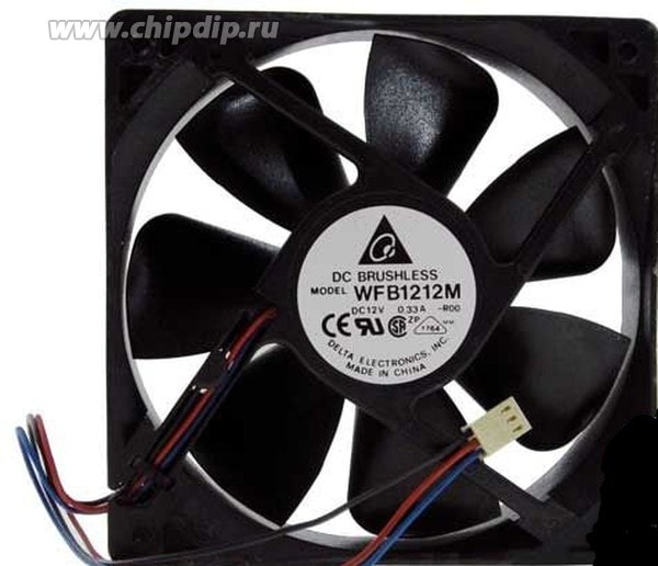 doc015191527 8007683447 Вентилятор Delta Electronics WFB1212M 120x25мм 12V 0.33A Hirschmann — изображение 1
