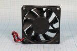 8009977016 Вентилятор 60x60x10, напряжение 12В, ток 0.20А, выводы 2L, подшипник качения, FSY61B12H Hirschmann — изображение 4