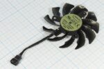 8009976949 Вентилятор 80x80x10, напряжение 12В, ток 0.35А, выводы 4L, подшипник качения, T128010SU Hirschmann