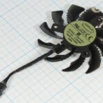 8009976949 Вентилятор 80x80x10, напряжение 12В, ток 0.35А, выводы 4L, подшипник качения, T128010SU Hirschmann