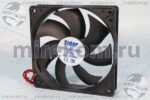 8009976678 Вентилятор 120x120x25, напряжение 24В, ток 0.17А, выводы 2L, подшипник скольжения, RQD12025MS Hirschmann — изображение 3