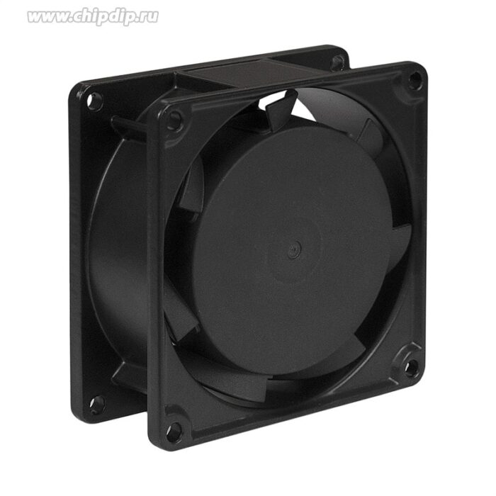 8009510054 EX288996RUS, Вентилятор 220В AC ExeGate EX08025SAL (80x80x25 мм, Sleeve bearing (подшипник скольжения), подводящий провод 30 см, 2500RPM, 31 Hirschmann — изображение 3