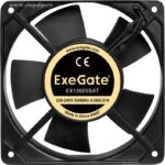 9000961034 EX12025SAT, Вентилятор 220В ExeGate, 120x120x25 мм, подшипник скольжения, клеммы, 2100RPM, 32dBA Hirschmann — изображение 2