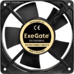 9000941794 EX12025BAL, Вентилятор 220В ExeGate, 120x120x25 мм, двойной шарикоподш, провод 30см, 2200RPM, 33dBA Hirschmann — изображение 3