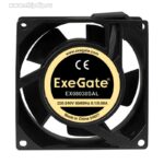 9000939221 EX08038SAL, Вентилятор 220В ExeGate, 80x80x38 мм, подшипник скольжения, провод 30см, 2400RPM, 36dBA Hirschmann — изображение 2
