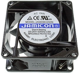 doc015366389 8038792115 Вентилятор Jamicon JA0838H2S0N-T 220-240V AC 50/60Hz 0.08A 80X38 Клемма Hirschmann — изображение 1