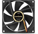 8009510049 EX288926RUS, Вентилятор 12В DC ExeGate EX09225B3P (92x92x25 мм, 2-Ball (двойной шарикоподшипник), 3pin, 2150RPM, 25dBA) Hirschmann — изображение 2