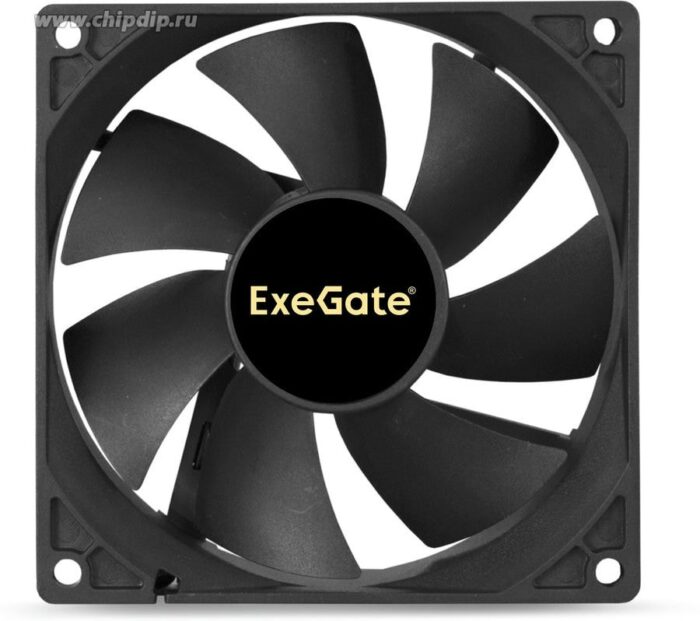 8009510049 EX288926RUS, Вентилятор 12В DC ExeGate EX09225B3P (92x92x25 мм, 2-Ball (двойной шарикоподшипник), 3pin, 2150RPM, 25dBA) Hirschmann — изображение 3