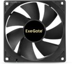 8009510007 EX283384RUS, Вентилятор 12В DC ExeGate EX09225H4P-PWM (92x92x25 мм, Hydraulic bearing (гидродинамический), 4pin, PWM, 0-2100 RPM, 0-25dBA) Hirschmann — изображение 3
