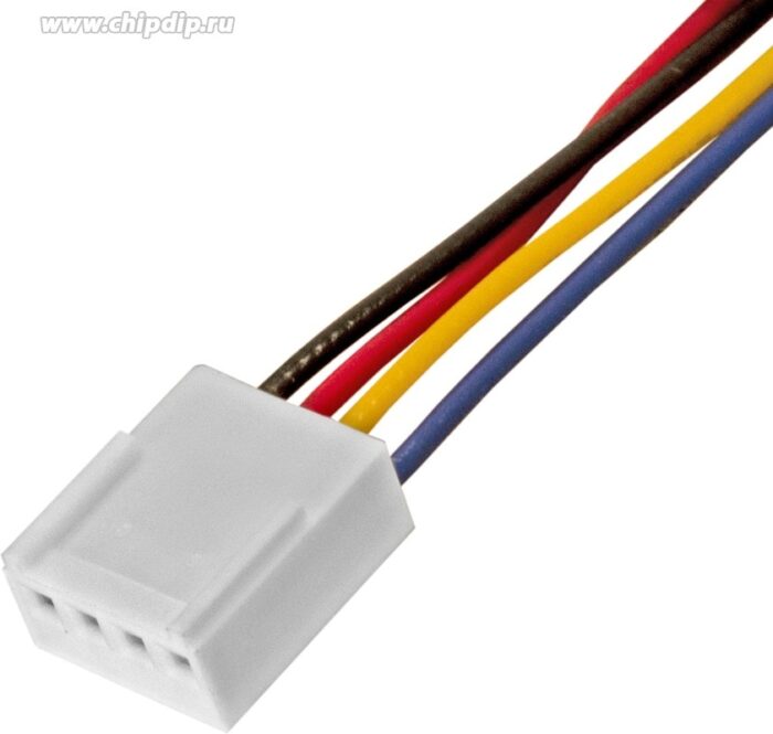 8009510013 EX283391RUS, Вентилятор 12В DC ExeGate EX12025B4P-PWM (120x120x25 мм, 2-Ball (двойной шарикоподшипник), 4pin, PWM, 0-1500 RPM, 0-25dBA) Hirschmann — изображение 4
