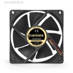 9000953156 EP08025B3P, Вентилятор 12В ExtraPower, 80x80x25 мм, двойной шарикоподшипник, 3pin, 2900RPM, 29dBA Hirschmann — изображение 3