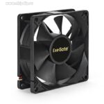 9000953156 EP08025B3P, Вентилятор 12В ExtraPower, 80x80x25 мм, двойной шарикоподшипник, 3pin, 2900RPM, 29dBA Hirschmann — изображение 4