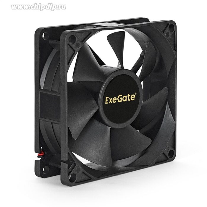 9000938724 EP08025S2P, Вентилятор 12В ExtraPower, 80x80x25 мм, подшипник скольжения, 2pin, 2200RPM, 23dBA Hirschmann — изображение 4