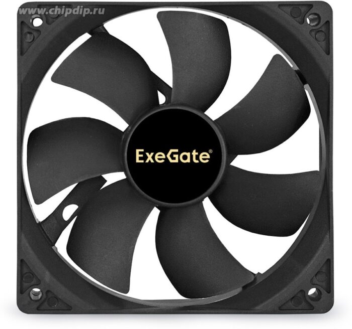 9000940635 EP12025B3P, Вентилятор ExeGate ExtraPower 120x120x25 мм, двойной шарикоподшипник, 3pin,1600RPM,25dBA Hirschmann — изображение 6