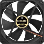 8009509854 EX241638RUS, Вентилятор 12В DC ExeGate ExtraPower EP14025S3P (140x140x25 мм, Sleeve bearing (подшипник скольжения), 3pin, 1600RPM, 31dBA) Hirschmann — изображение 2
