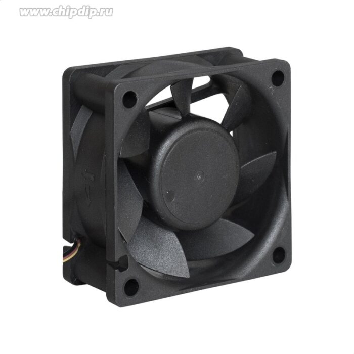 9000939652 Вентилятор 12В ExtraSilent ES06025S3P, 60x60x25 мм, подшипник скольжения, 3pin, 2500RPM, 22dBA Hirschmann — изображение 4