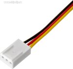 9000948079 ES08015S3P, Вентилятор 12В ExtraSilent, 80x80x15 мм, подшипник скольжения, 3pin, 1600RPM, 23dBA Hirschmann — изображение 5