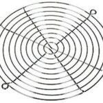 8648875186 K-G17H10-2HA, решетка метал. для вентилятора 172х150мм (аналог для SM7240F) Hirschmann