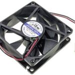 8845078329 JF0825B1H-R, вентилятор 12В 80х80х25мм подшипник качения 3000об/мин Hirschmann