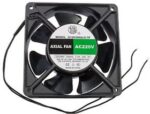 8267737158 G12038HA2SL-7P, вентилятор 220В провода 120х120х38мм 7лопастей подшипник скольжения Hirschmann
