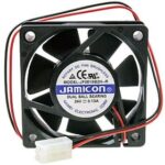8043945023 Вентилятор Jamicon JF0615B2H-R 24V 0.13A 60X15 2pin Hirschmann — изображение 2