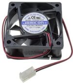 8009976926 Вентилятор 60x60x25, напряжение 12В, ток 0.38А, выводы 2L, подшипник качения, JF0625B1T-R Hirschmann — изображение 10