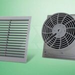 8010758965 1925000 Вентилятор SJ 019, 4Вт, 100-240VAC, на 27,6м3/ч, с изменяемым углом воздушного потока, 132х75х60мм Hirschmann