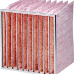 8010930523 1328.42.00, HI-FLO Series Glass Fibre Bag Filter Filter, F7 Grade, 592 x 592 x 520mm Hirschmann