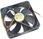 8048462215 Вентилятор Gembird FANCASE3, 120x120x25, подшипник скольжения, 3pin, провод 30см Hirschmann — изображение 4