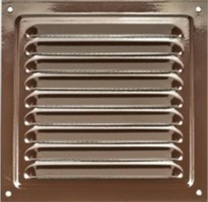 8010900233 Решетка металлическая 250x250 коричневая РМ2525кор Hirschmann — изображение 2