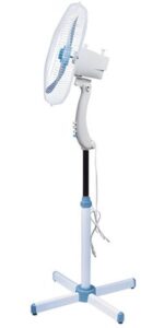 8009065869 Вентилятор напольный SONNEN FS40-A104 Line, 45 Вт, 3 скоростных режима, белый/синий, 451034 Hirschmann — изображение 9