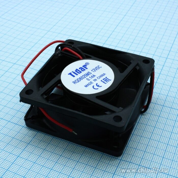 8007166850 RQD 6025MS 12VDC, Осевой вентилятор DC , RQD, 6025MS, 12 В Hirschmann — изображение 2