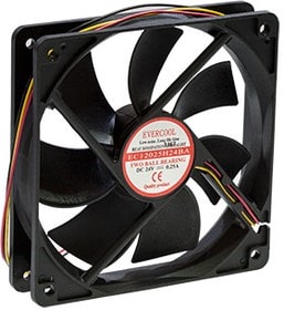 8009420823 EC12025H24BA, вентилятор 120*120*25мм 24В + крепеж Hirschmann