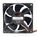 8048463370 Вентилятор Gembird D8025SM-4, 80x80x25, подшипник скольжения, 4pin, провод 30см Hirschmann — изображение 3