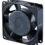 8033819434 09225PB-A1J-AA-00, Fan Tubeaxial 115VAC Square - 92.5mm L x 92.5mm H Ball 20.0 CFM (0.560m³/min) 2 Terminals Hirschmann