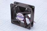8671017264 JF0825B1UR-R (JF0825B1UR000-065R) (4000RPM) 12V/0,37A (80х80х25) B(подшипник) CFM52,06/dBA40 Jamicon вентилятор, провод Hirschmann