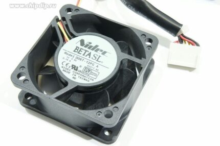 8010234239 Вентилятор Nidec BetaSL D06T-12PG A 12В 0.14А 3pin Hirschmann