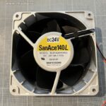 8035598396 Вентилятор SanAce 140L 9LB1424H5H03 DC 24V 0.63A 140x50 3pin Hirschmann