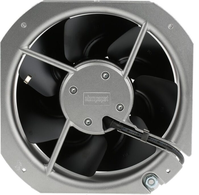 8017106056 Вентилятор Ebmpapst W2E200-HK38-01 230V 50/60Hz 0.29/0.35A 64/80W 2550/2800r/min 225X80 Клемма () Hirschmann — изображение 5