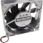 8013282481 Вентилятор SanAce127 109P1324H102 24V 0.41A 9.84W 127x38 Sanyo Denki 2pin Hirschmann